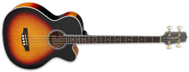 Takamine GB72CE Gloss Brown Sunburst 4-String Acoustic Electric Bass 